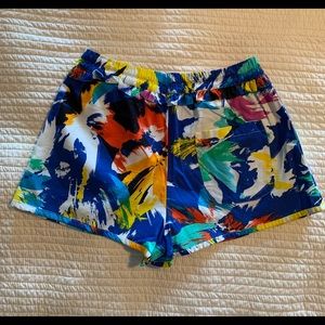 Zara colorful shorts, size small